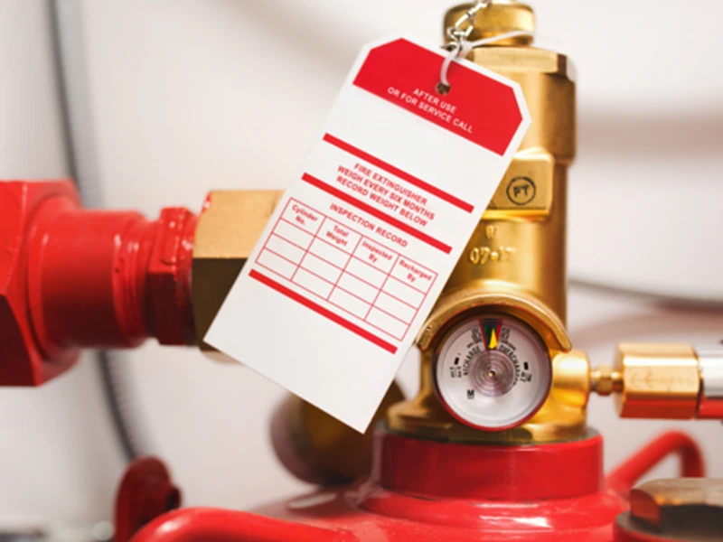 clean agent fire suppression system inspection