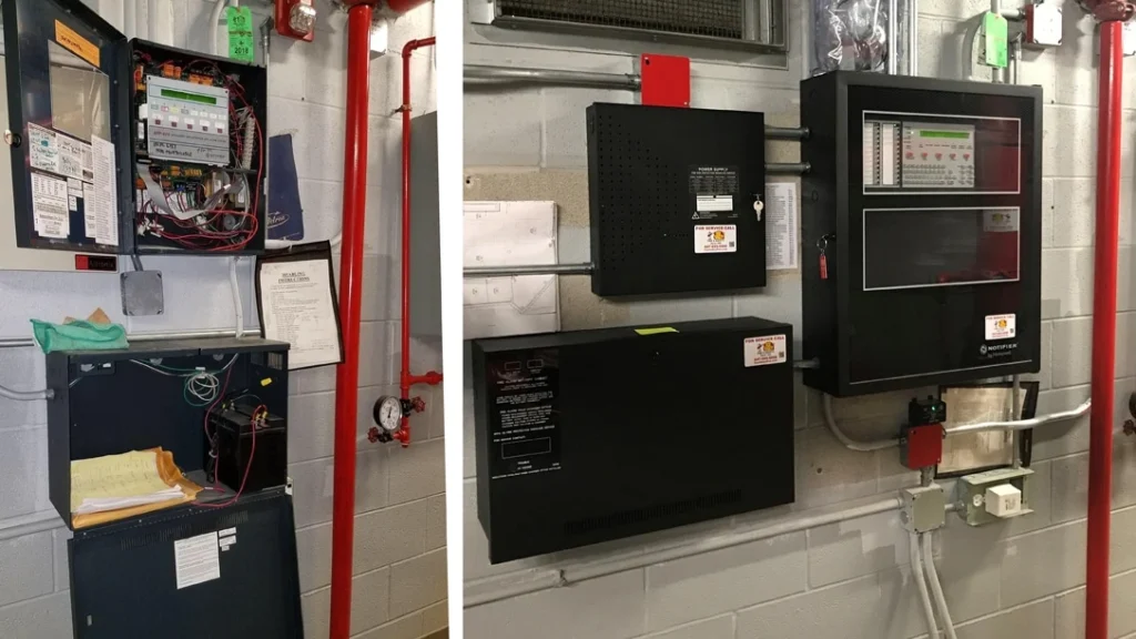 fire alarm control panel installation in alaska