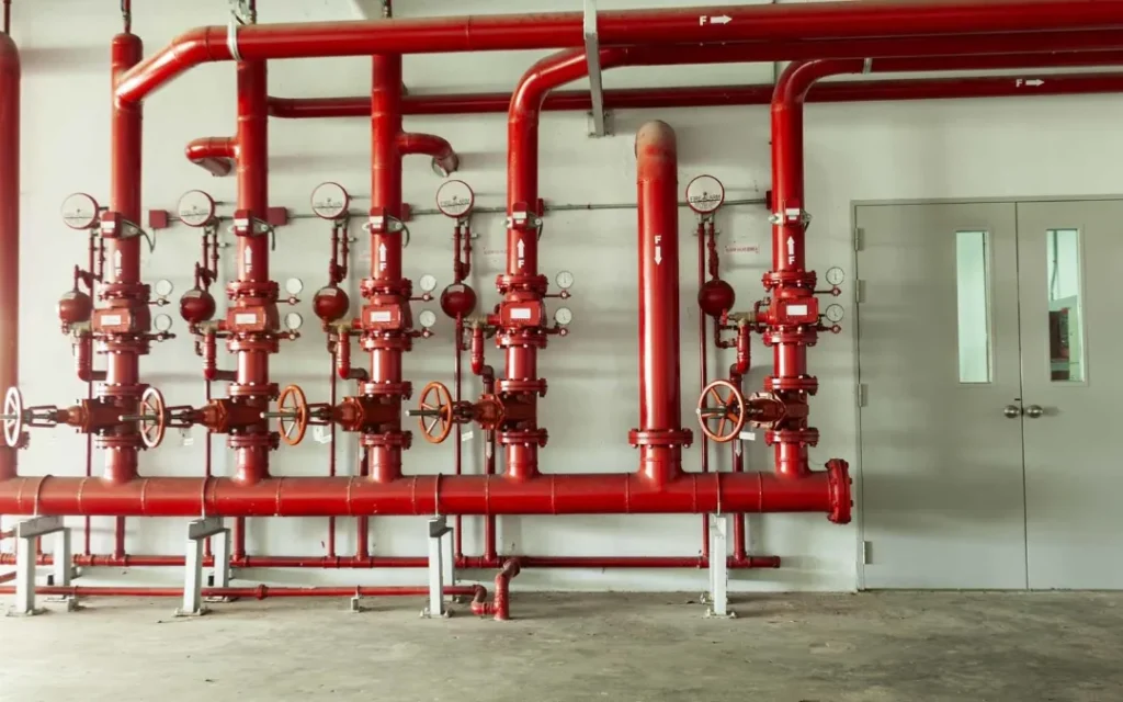 fire sprinkler system manifold