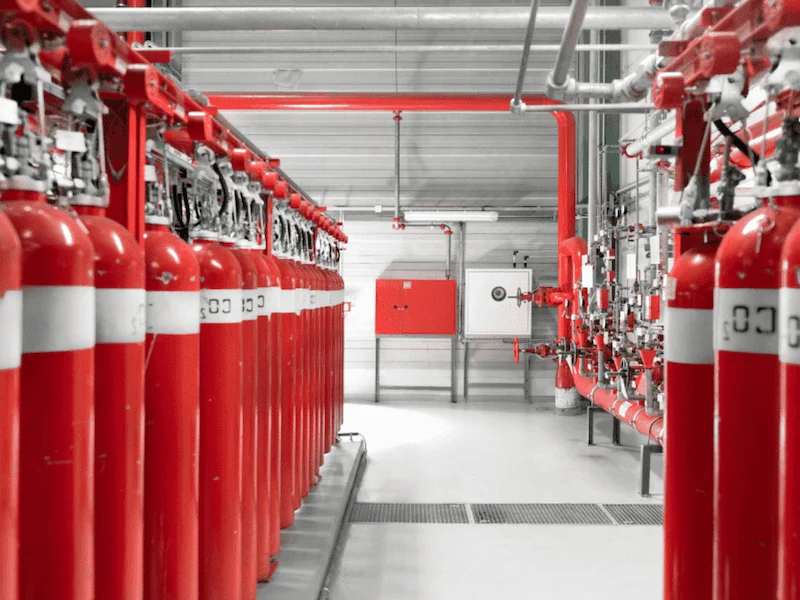 marine firefighting co2 suppression system
