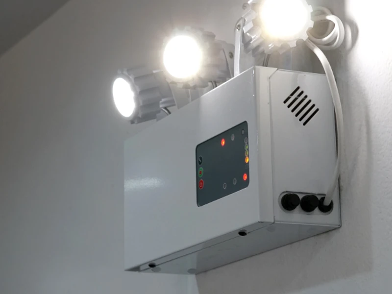 activated emergency lighting