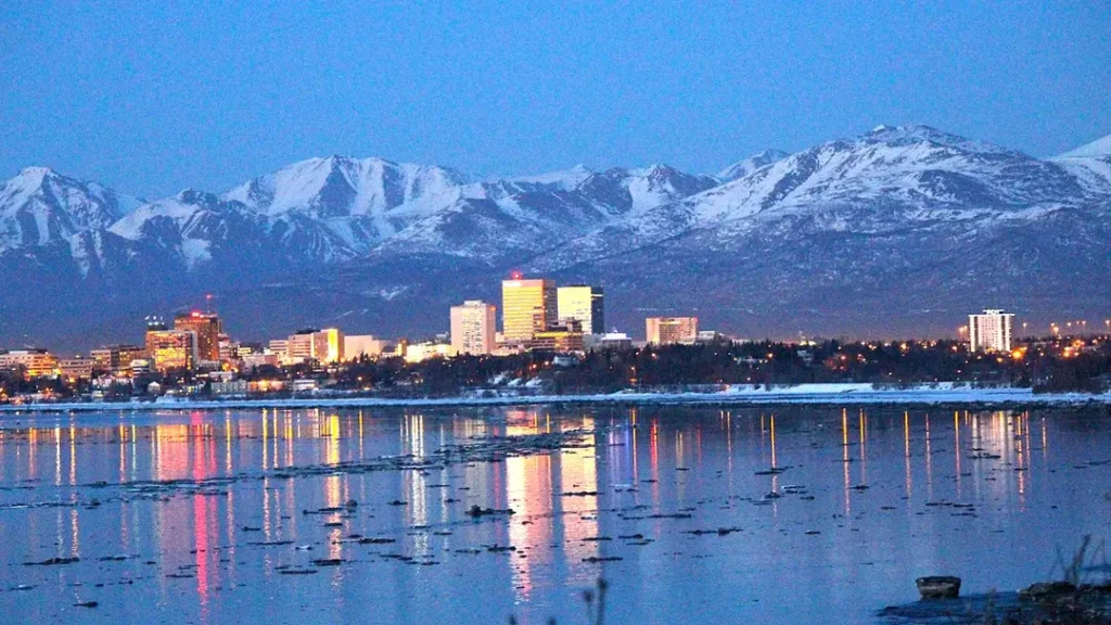 anchorage alaska skyline