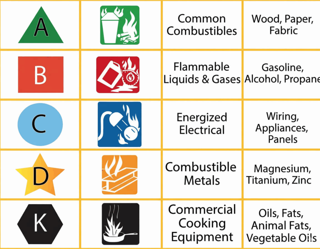 What Do the Symbols on a Fire Extinguisher Indicate?, image size:1024x796