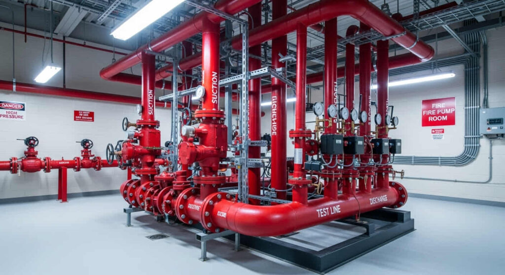 when does a building need a fire pump