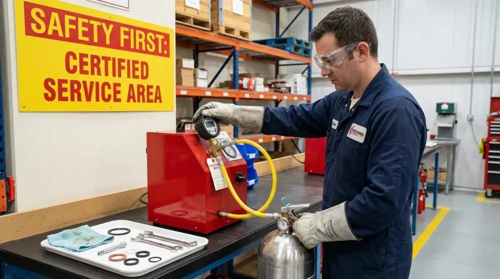 can fire extinguisher refilled