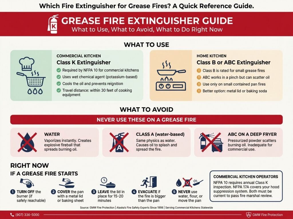 fire extinguisher class k guide