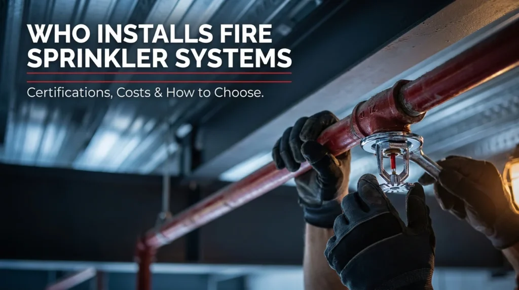 who installs fire sprinkler systems